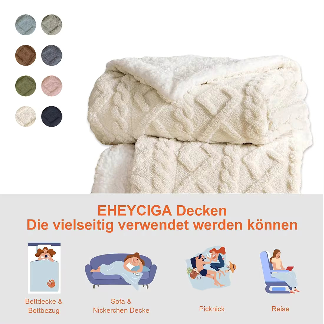 Manta Doble Cara para Invierno