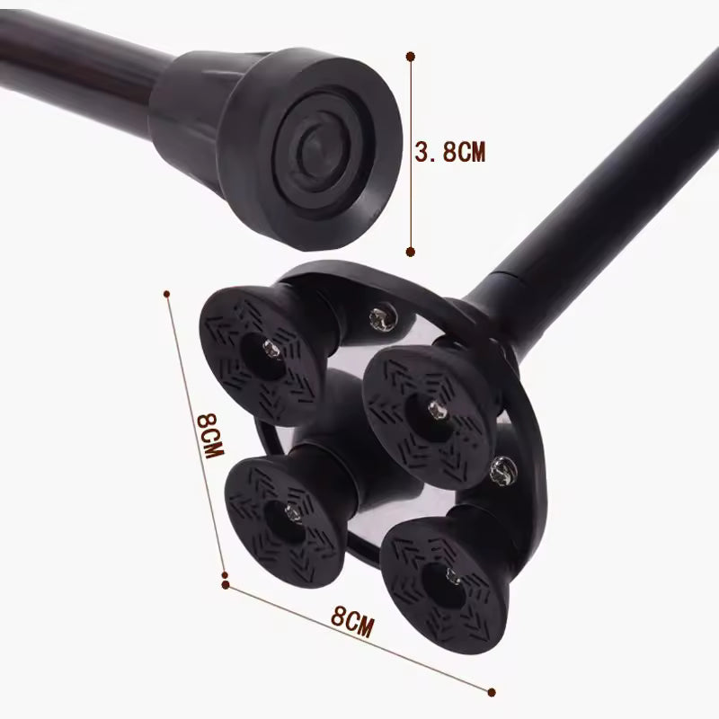 Bastones antideslizante de aluminio con luz Led